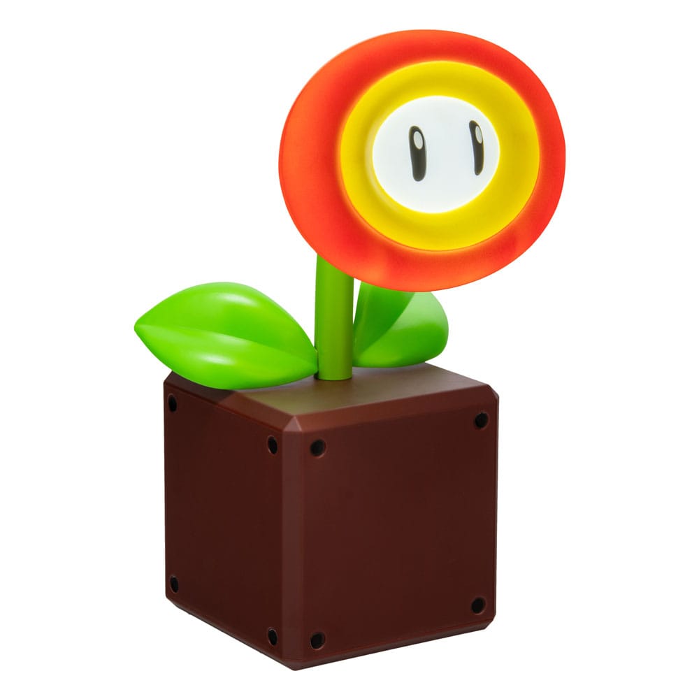 Packaging de la lampe Super Mario Fire Flower Paladone