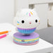 Lampe icône Gabby's Dollhouse Cakey Cat 11 cm, vue de face, éclairée