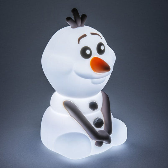 Lampe Olaf Squishy Glo éteinte, montrant sa texture douce et son design