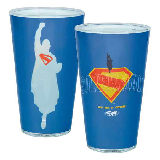 Verre à bière pinte Superman DC Comics officiel Paladone