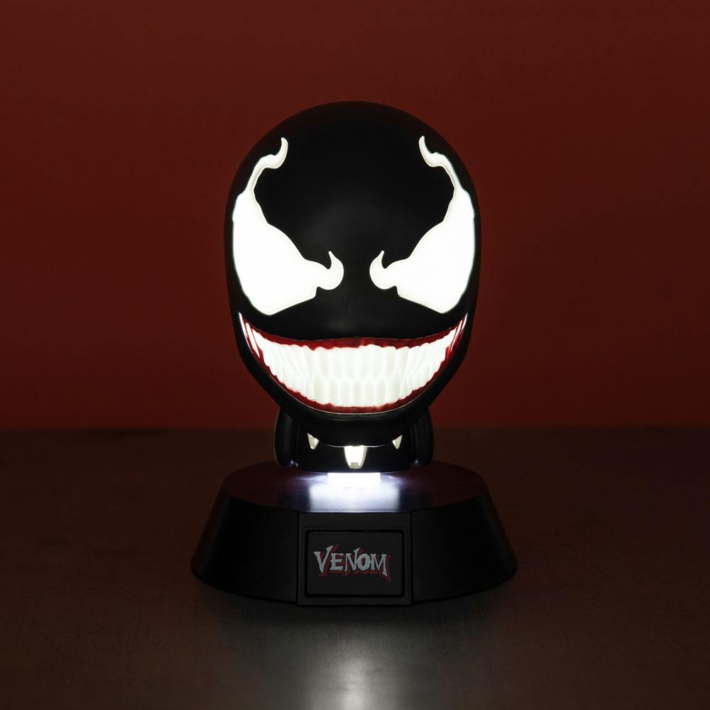 Veilleuse Spider-Man Venom Icon Paladone en boîte-fenêtre