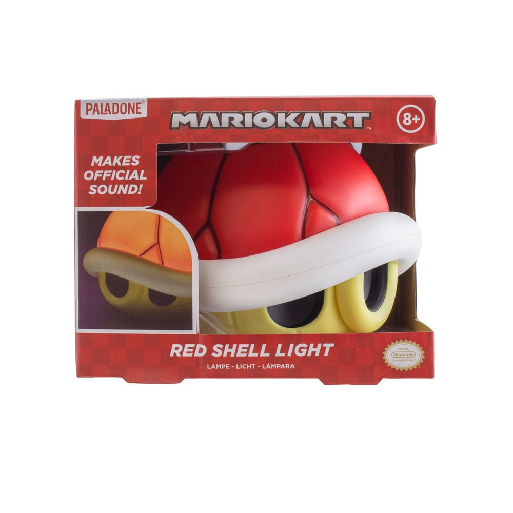 Lampe Mario Kart Red Shell 12cm avec sa boîte d'emballage Paladone Products