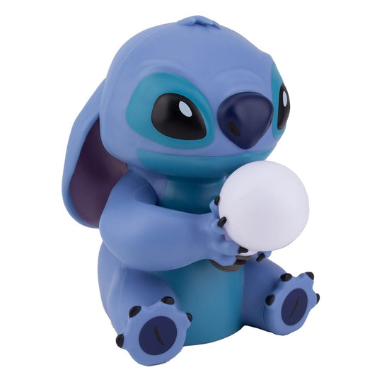Lampe Stitch Lilo & Stitch Paladone vue de face, allumée