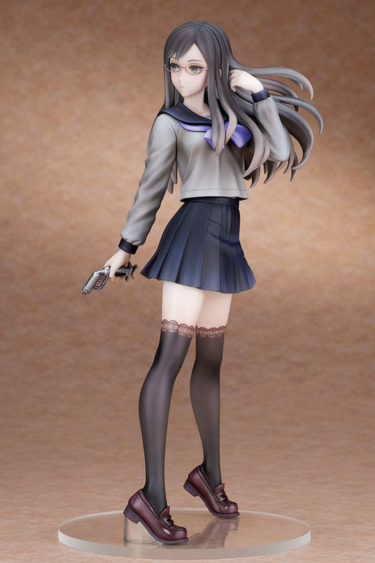 Figurine Megumi Yakushiji 13 Sentinels, angle de vue différent