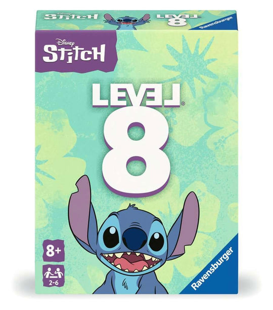 Boîte du jeu de cartes Disney Stitch Level 8 Ravensburger version allemande