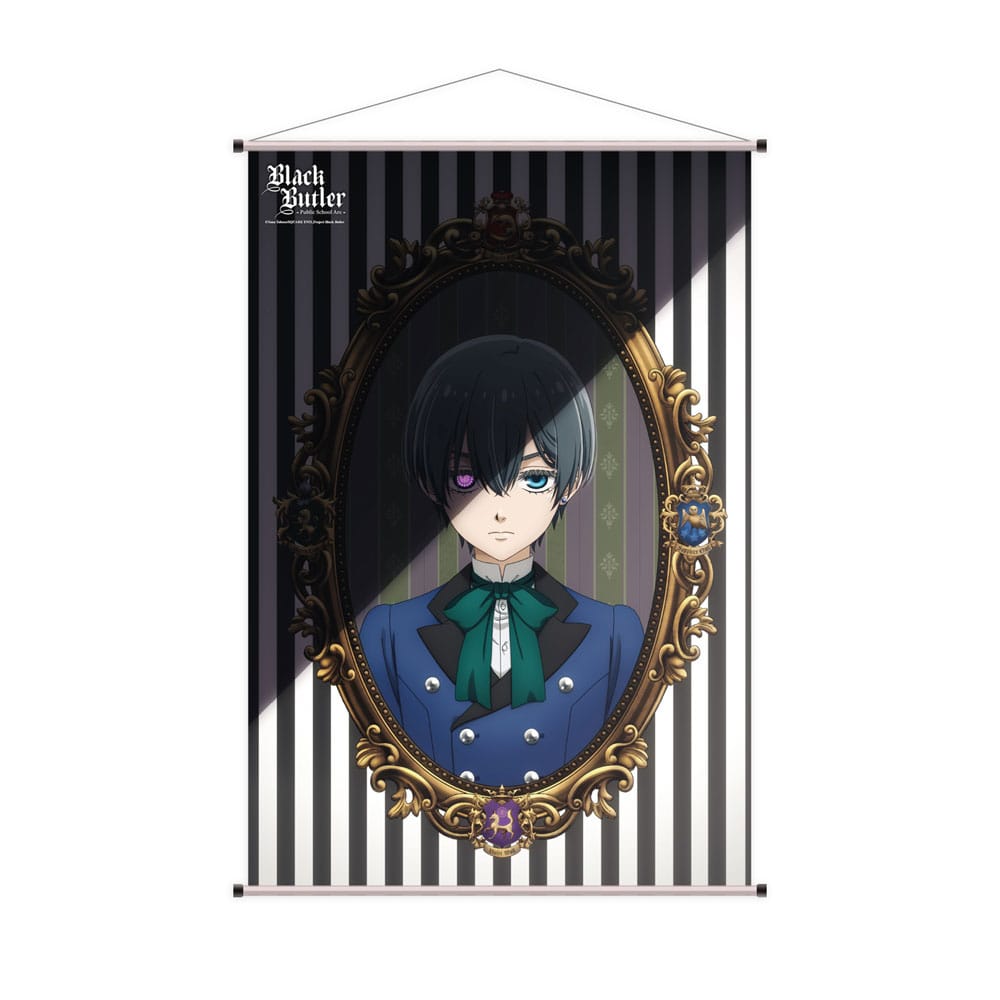 Wallscroll Black Butler Ciel Phantomhive Saison 4 60x90 cm par Sakami Merchandise, affichant Ciel en tenue élégante.