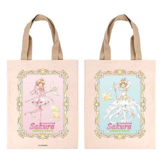 Sac shopping PVC Cardcaptor Sakura Clear Card avec Sakura et Kero-chan, licence officielle Sakami Merchandise