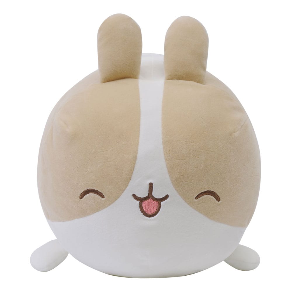 Peluche Molang Pinco marron 40 cm de face