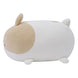 Détail de la texture douce de la peluche Molang Pinco