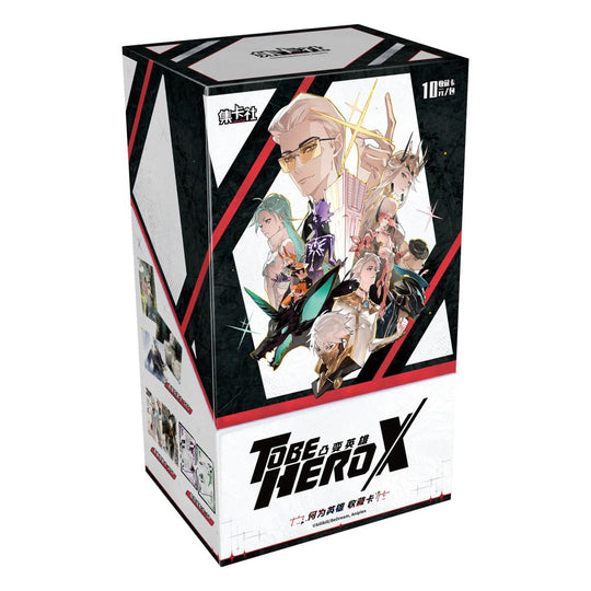 Présentoir To Be Hero X version chinoise Sakami Merchandise avec boosters de cartes