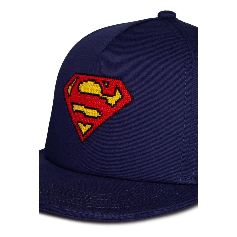 Casquette baseball Superman, vue arrière avec sangle de réglage