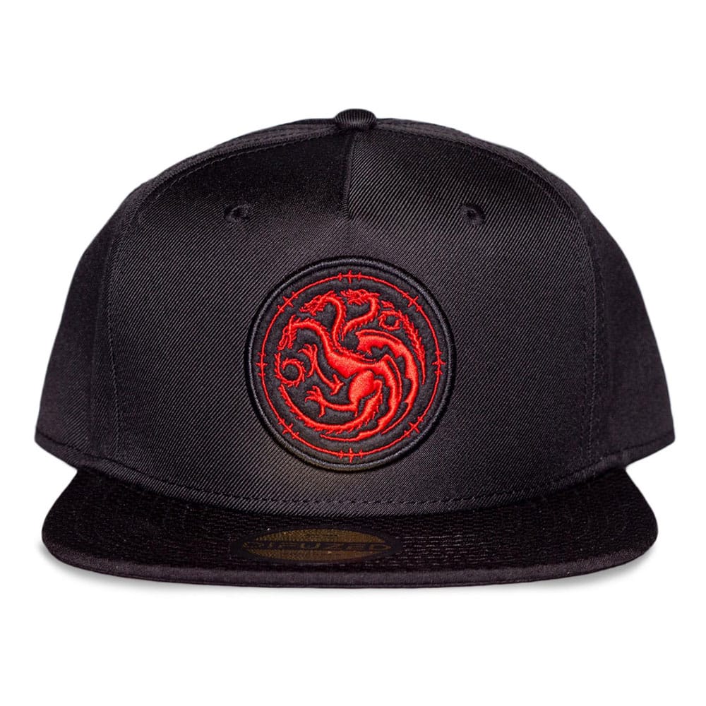 Casquette House of the Dragon Emblem Snapback Difuzed vue de face