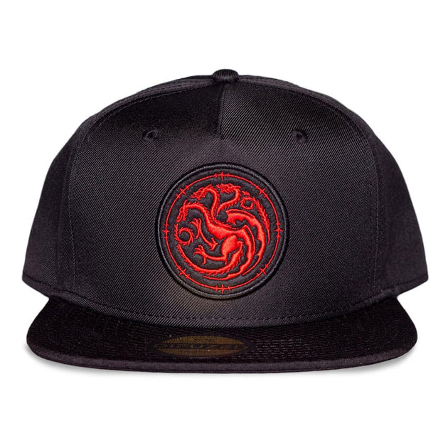Casquette House of the Dragon Emblem Snapback Difuzed vue de face