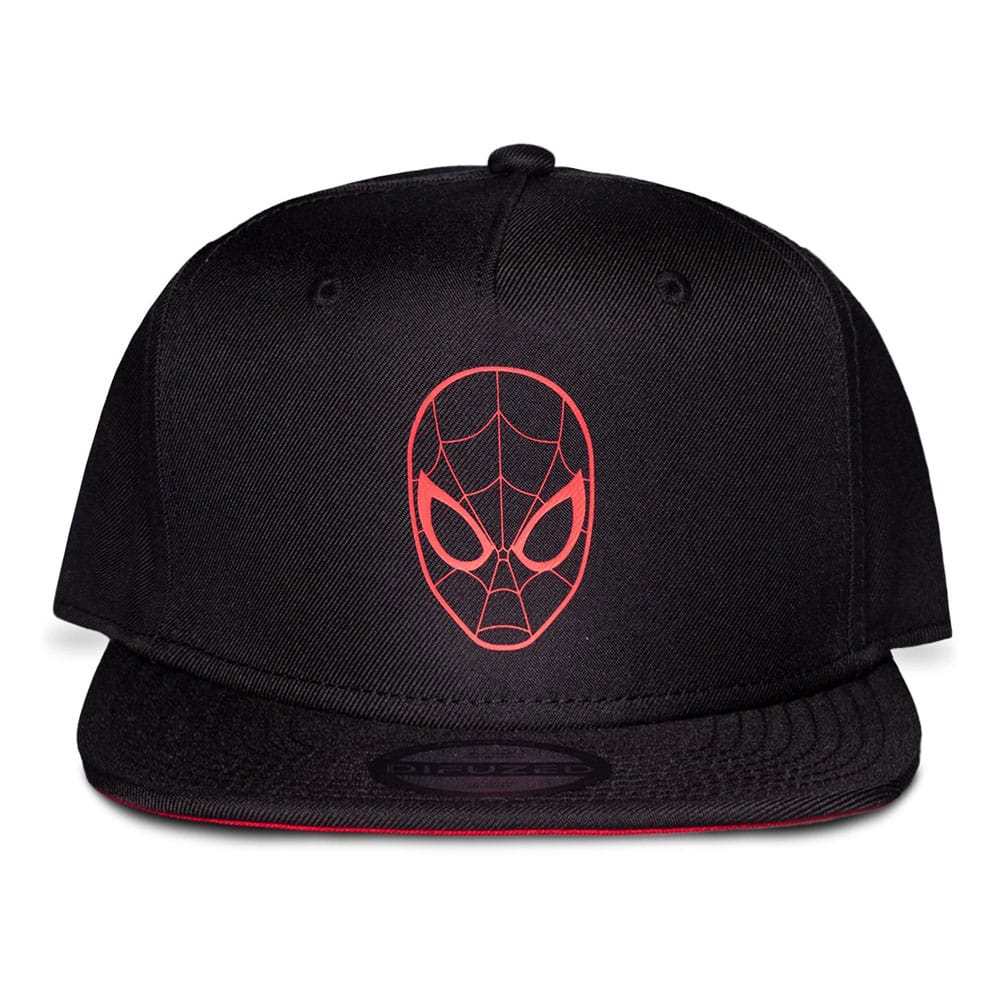 Casquette Snapback Spider-Man Face Marvel Difuzed vue de face