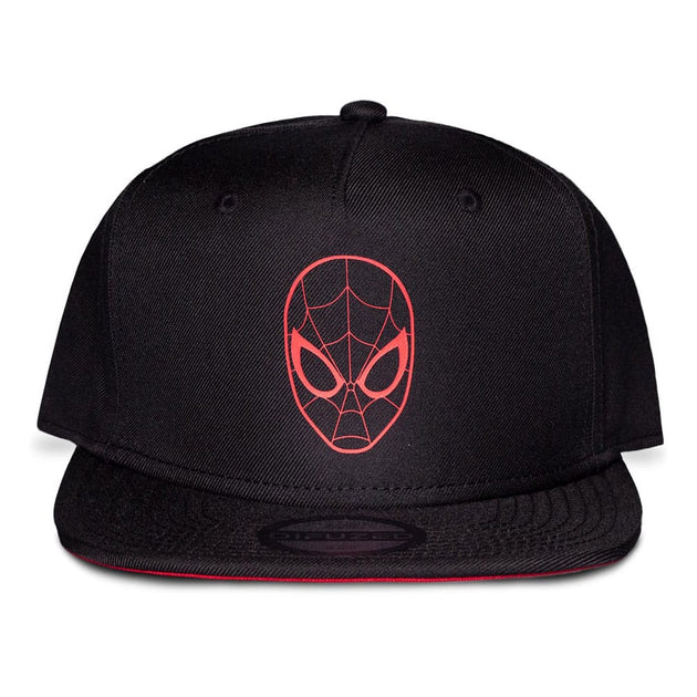 Casquette Snapback Spider-Man Face Marvel Difuzed vue de face
