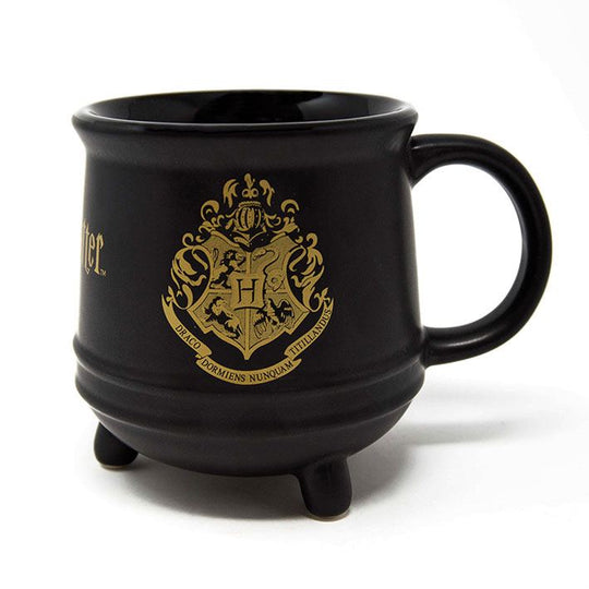 Mug 3D Harry Potter Blason Poudlard en céramique, vue de face.