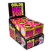 Présentoir complet de 12 balles NeeDoh Color Changing, prêtes à être découvertes.