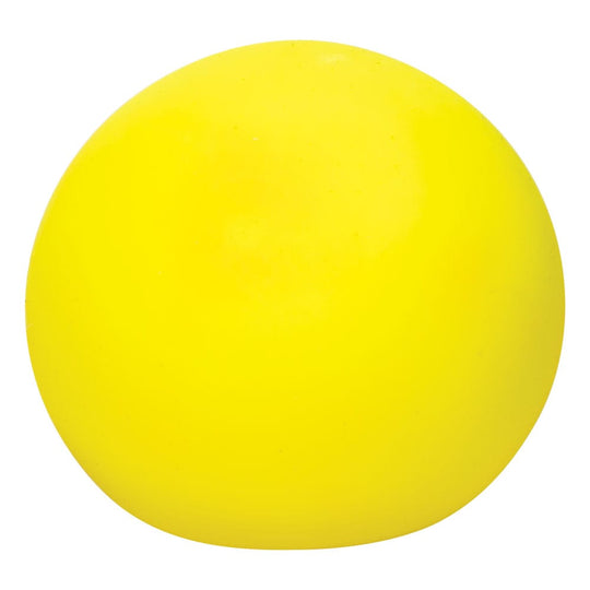 Détail de la surface d'une balle NeeDoh, texture douce et lisse.