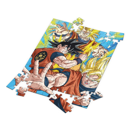 Puzzle Dragon Ball Z Goku Saiyan assemblé (23x31 cm)
