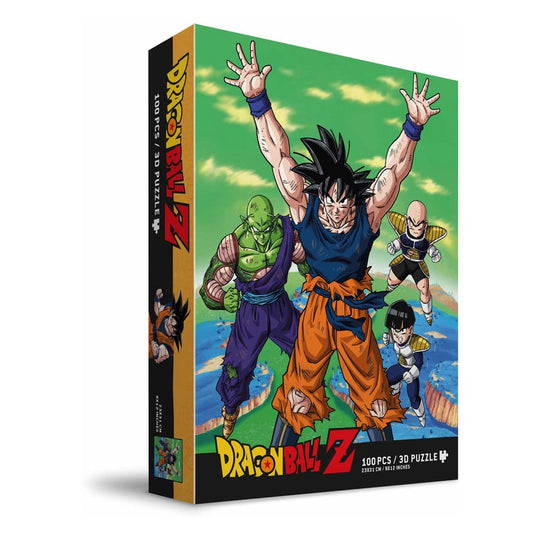 Puzzle 3D Dragon Ball Z Namek Heroes 100 pièces avec Goku, Freezer et Piccolo, licence officielle SD Toys