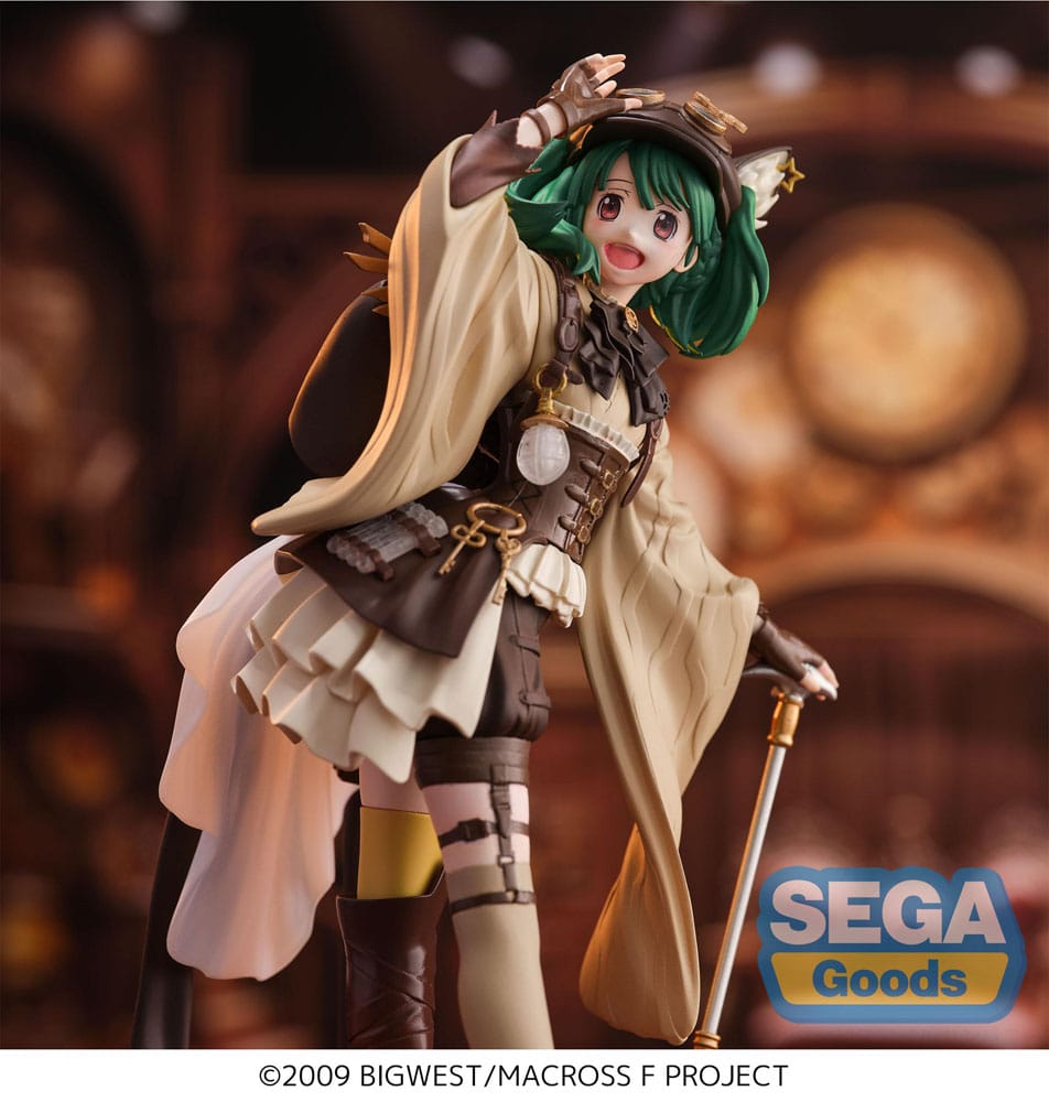 Statuette PVC Ranka Lee Sega - Vue de côté avec pose dynamique