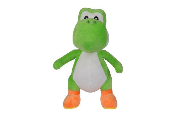 Peluche Yoshi officielle Super Mario 30 cm de face, marque Simba