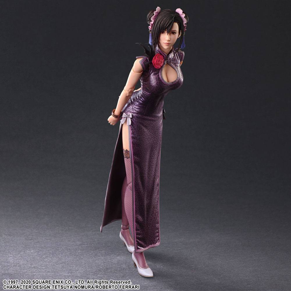Figurine Tifa Lockhart Sporty Dress avec accessoires