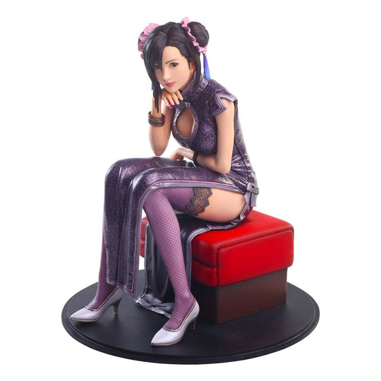 Statuette Tifa Lockhart Sporty Dress FF7 Remake vue de face