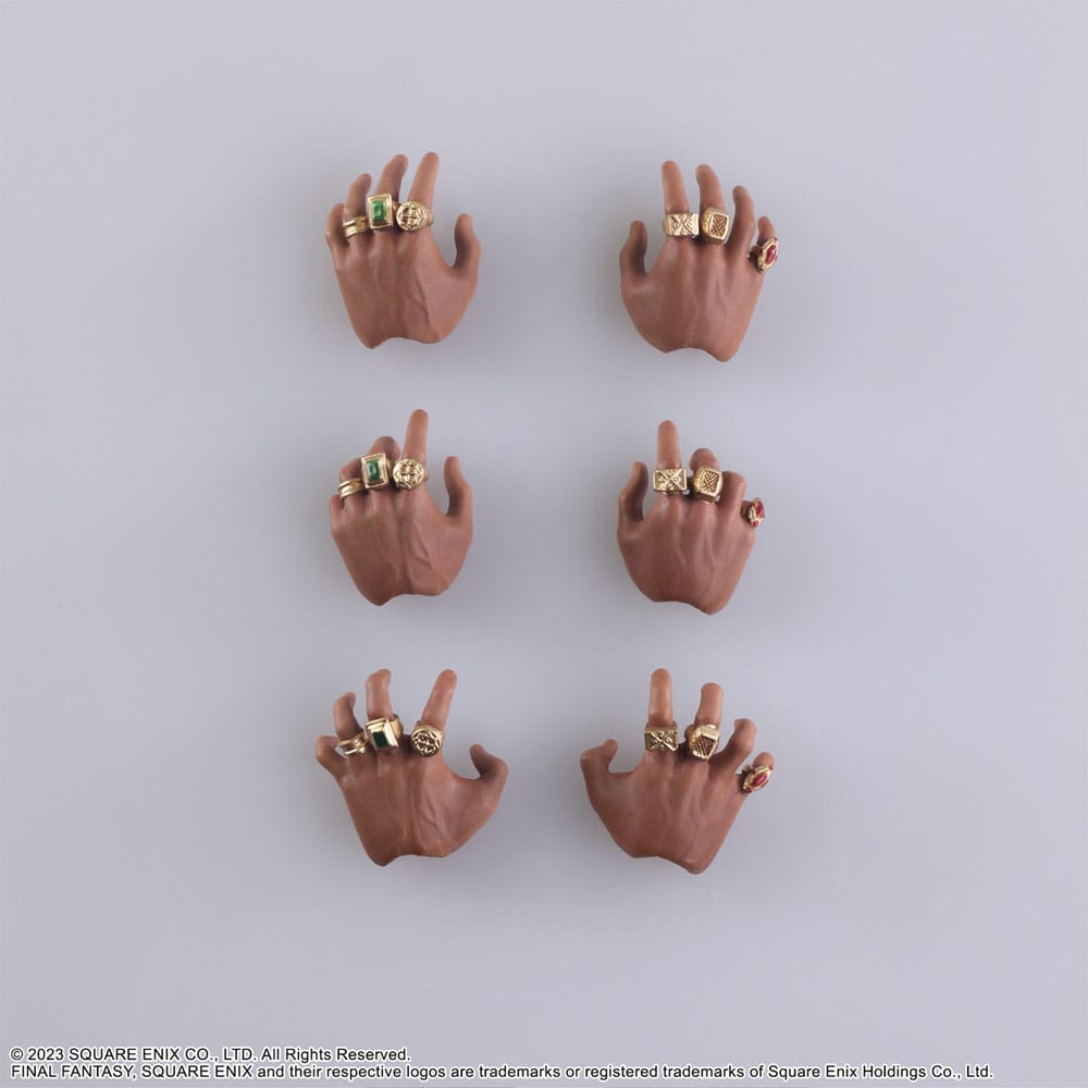 Figurine Final Fantasy XVI Hugo Kupka Bring Arts en situation de combat