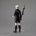 Statuette NieR:Automata 9S Form-ISM, vue de côté avec son socle