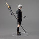 Figurine de collection 9S Form-ISM 17 cm, vue arrière de l'uniforme