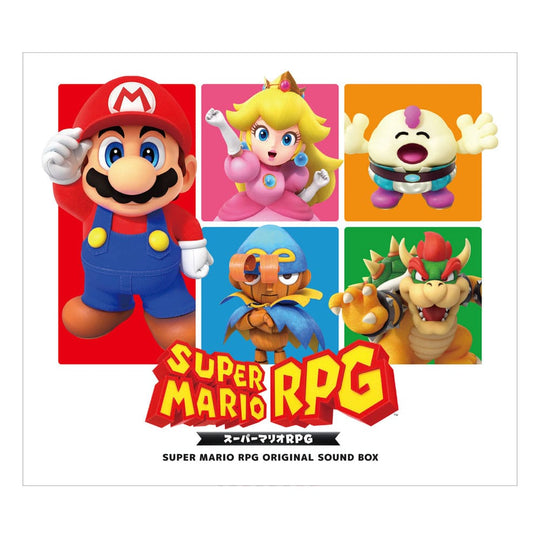 Coffret Deluxe 4xCD de la bande originale Super Mario RPG (Switch) par Square Enix