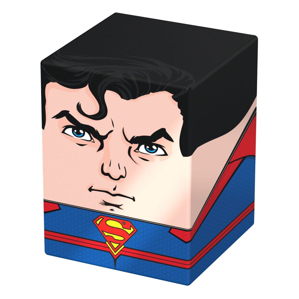 Squaroes Superman JL003 vue de face avec logo DC Justice League