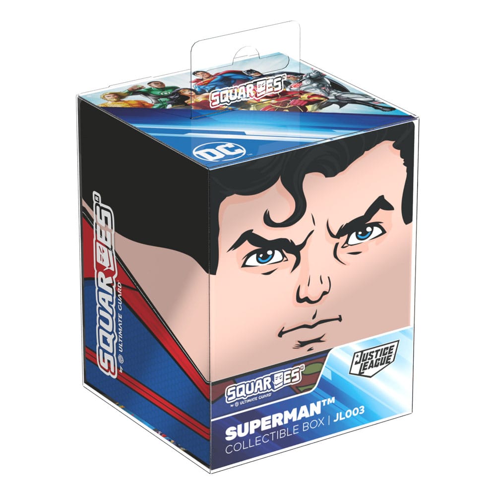 Squaroes Superman JL003 avec des cartes à collectionner insérées