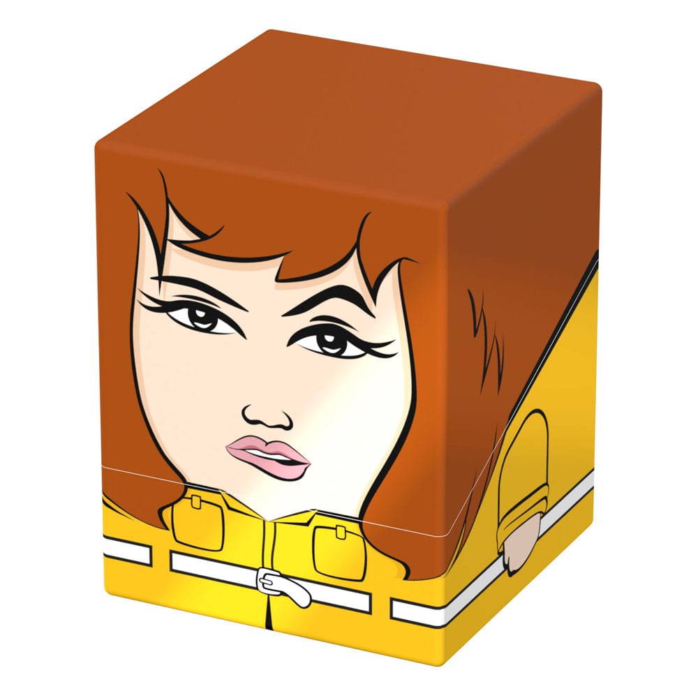 Vue détaillée du design April O'Neil sur le Squaroe TMNT