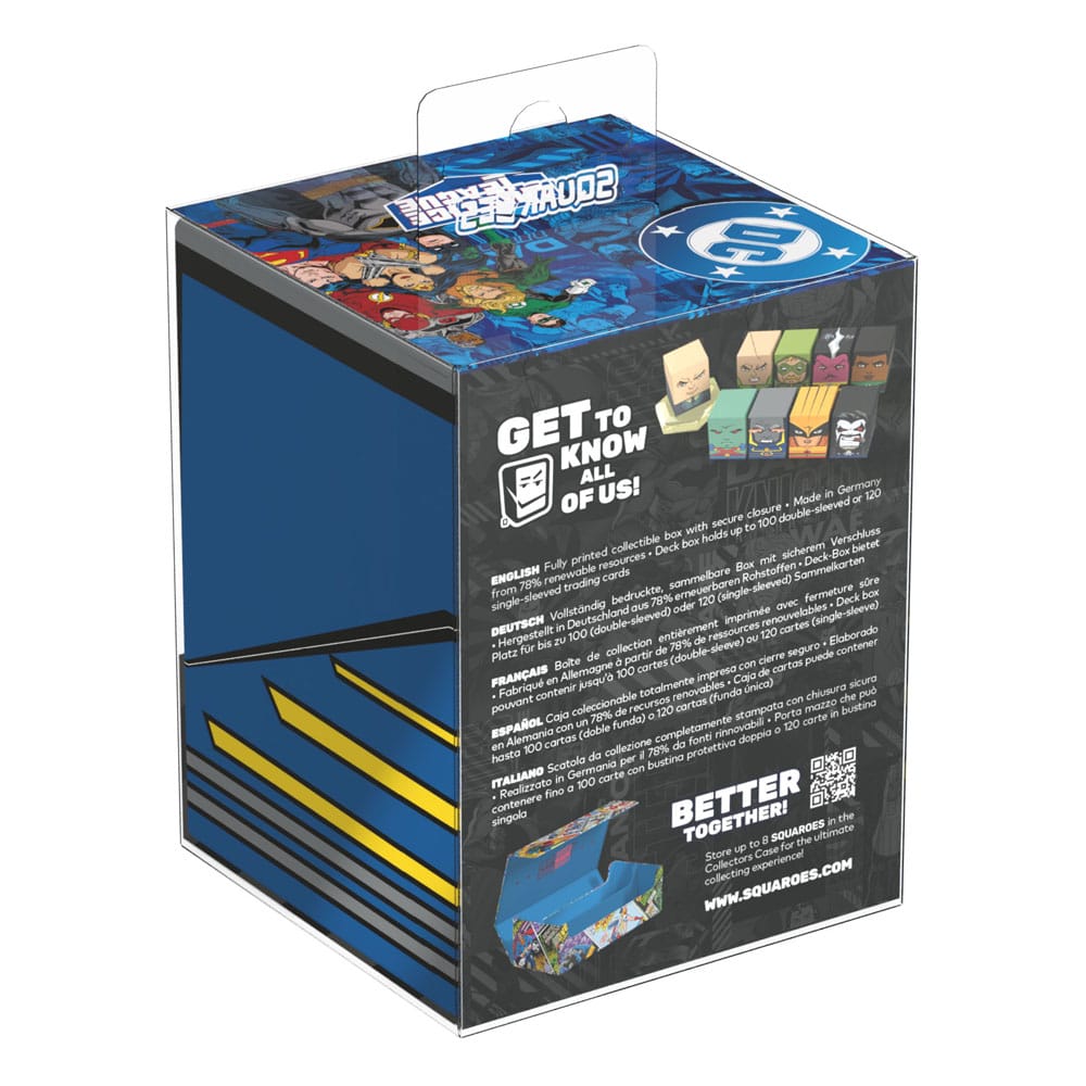 Squaroe Darkseid, vue de dos