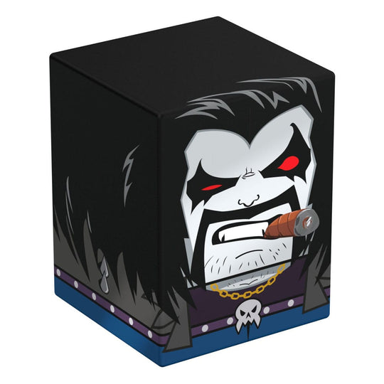 Squaroe Lobo DC Justice League JL013 - Vue d'ensemble de la deck box fermée avec illustration de Lobo.