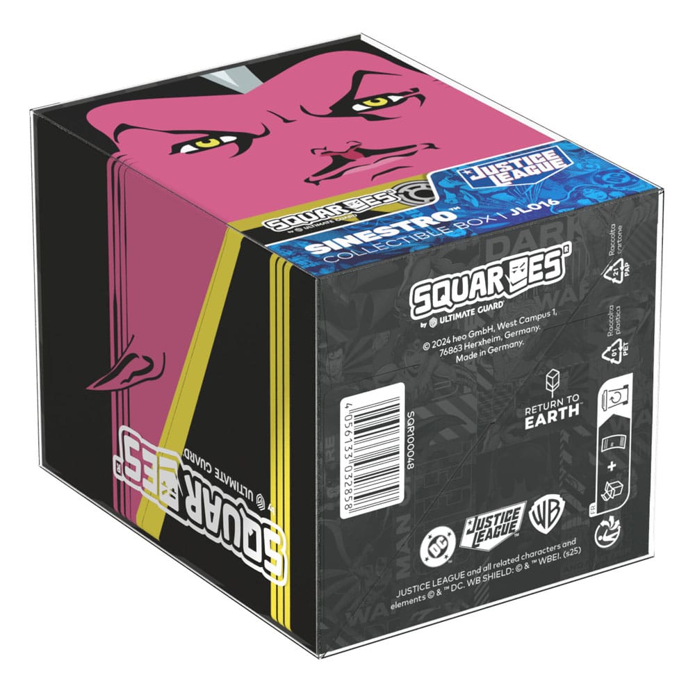 Squaroe Sinestro - Boîte de collection vide et prête à l'emploi