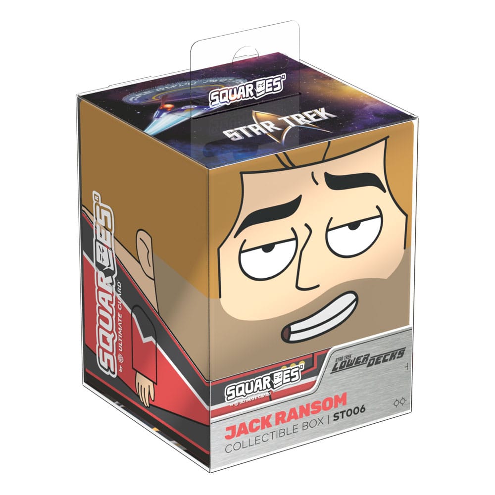 Squaroe Jack Ransom avec le logo Star Trek Lower Decks