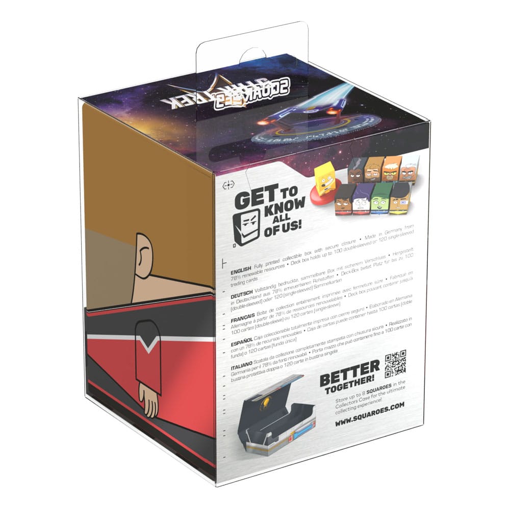 Plusieurs Squaroes empilés, dont le Jack Ransom