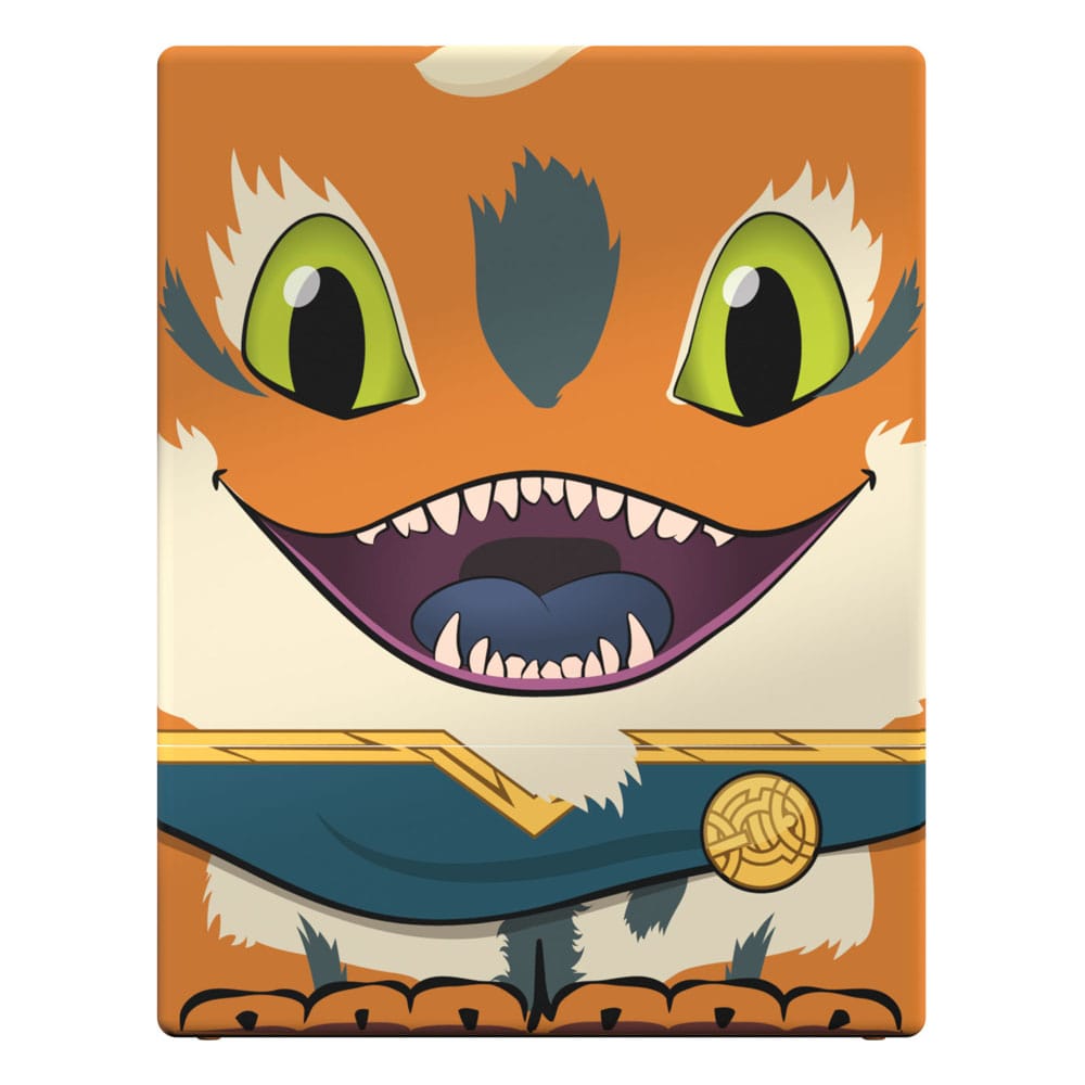 Comparaison de taille du Squaroe Loot avec un deck standard