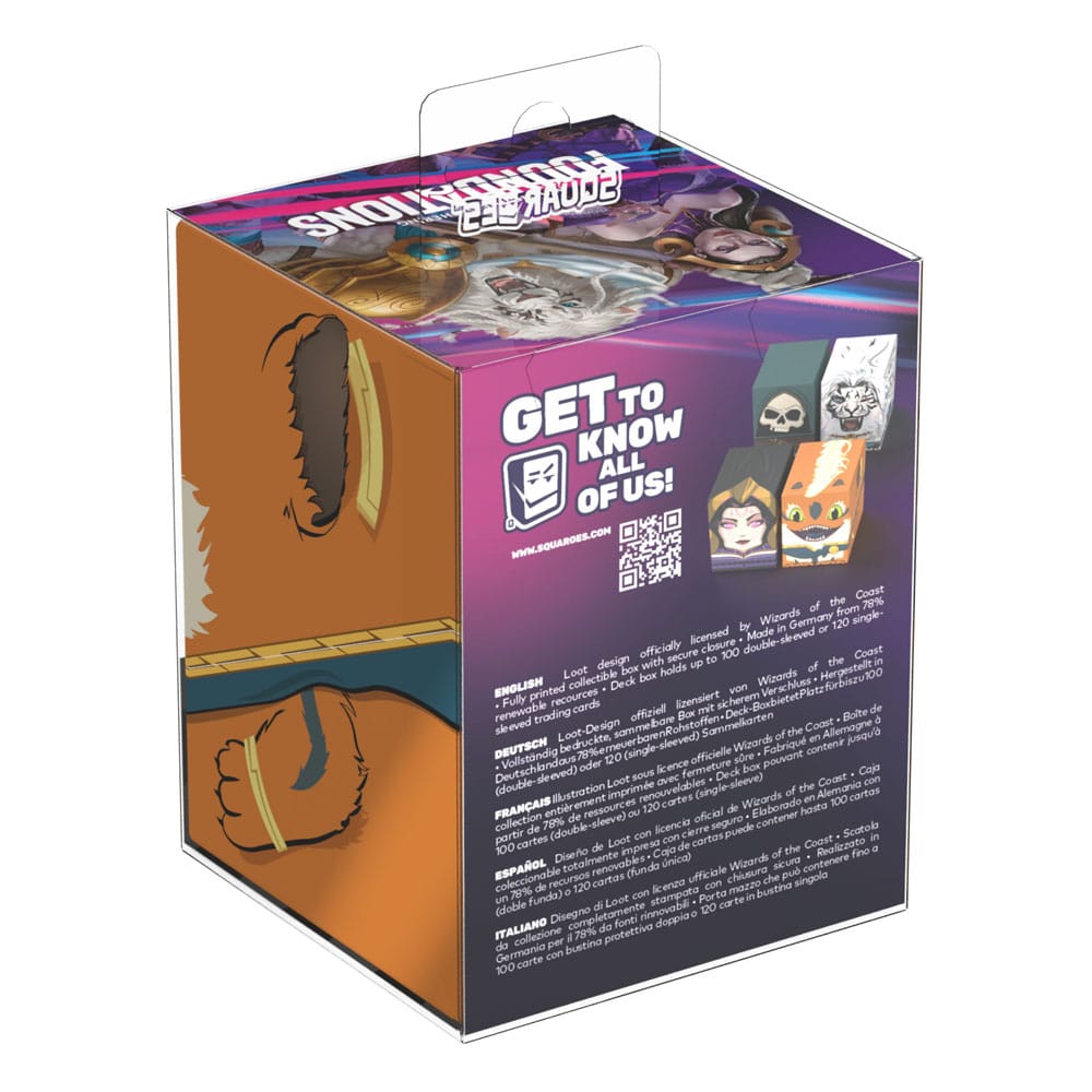 Gros plan sur la texture du Squaroe Loot