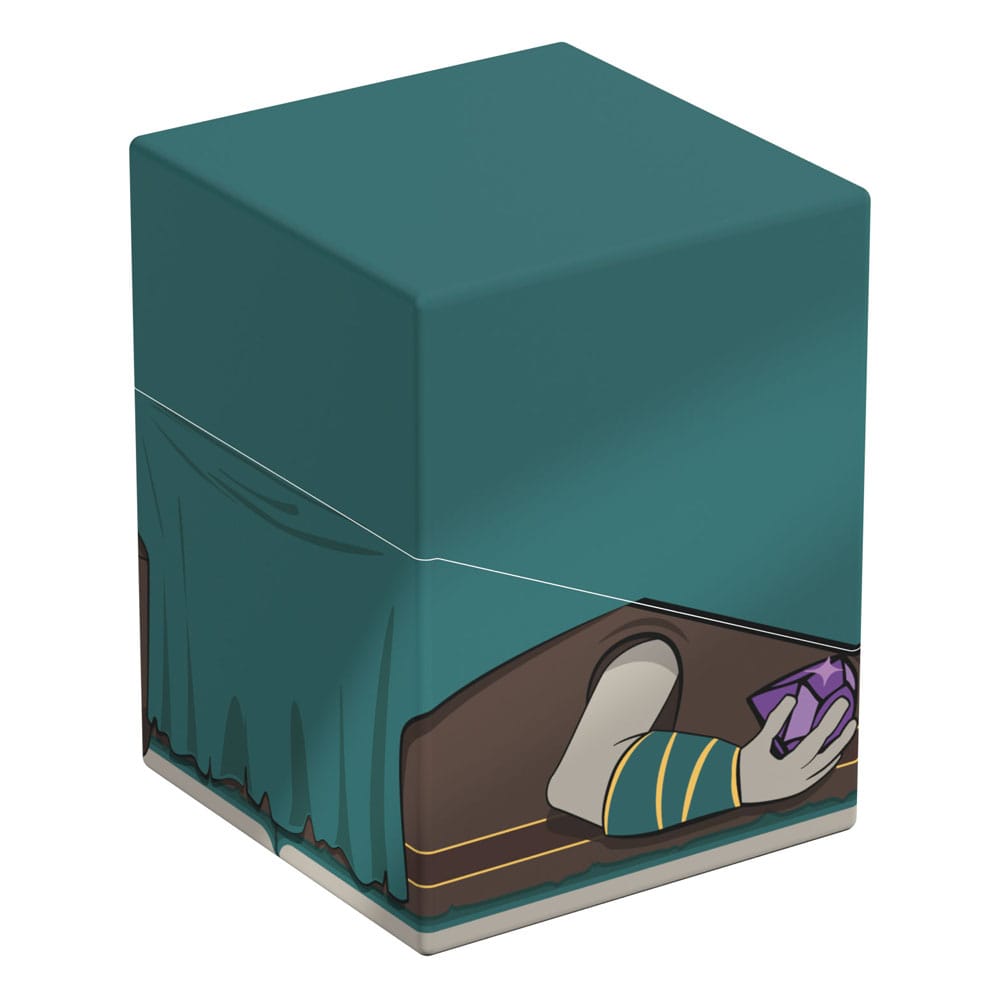 Détail de la Squaroe Tinybones pour 100 cartes double sleeve