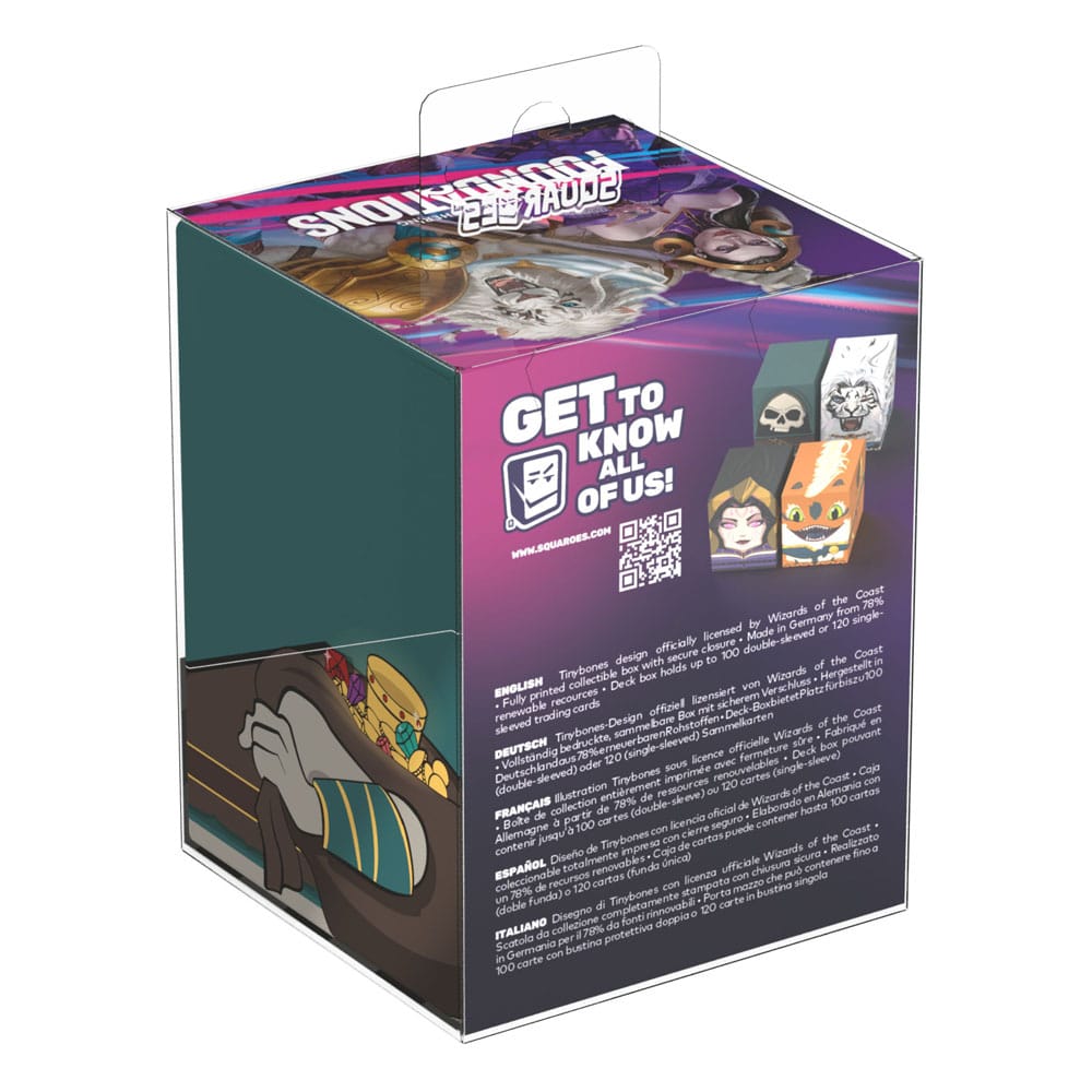 Boîte de collection Squaroe Tinybones MTG
