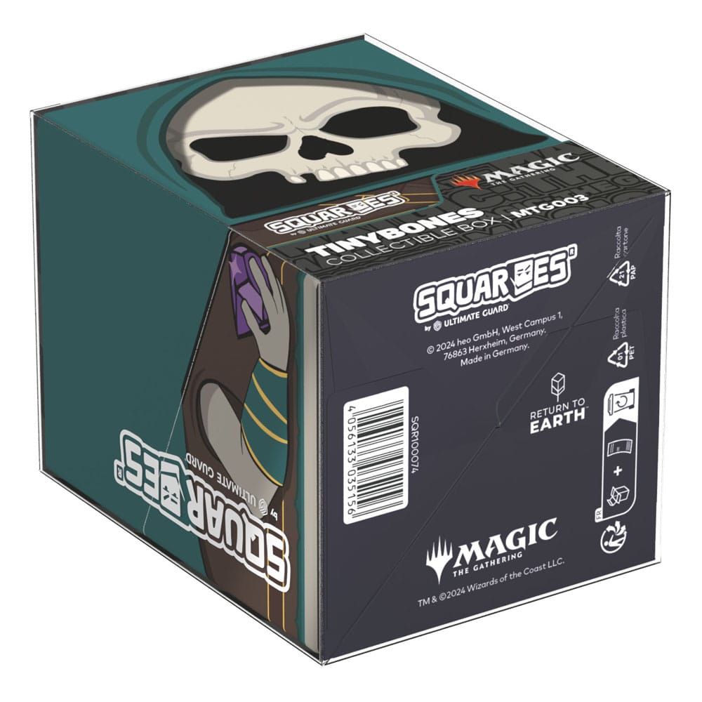 Vue latérale de la Squaroe Tinybones avec logo Squaroes