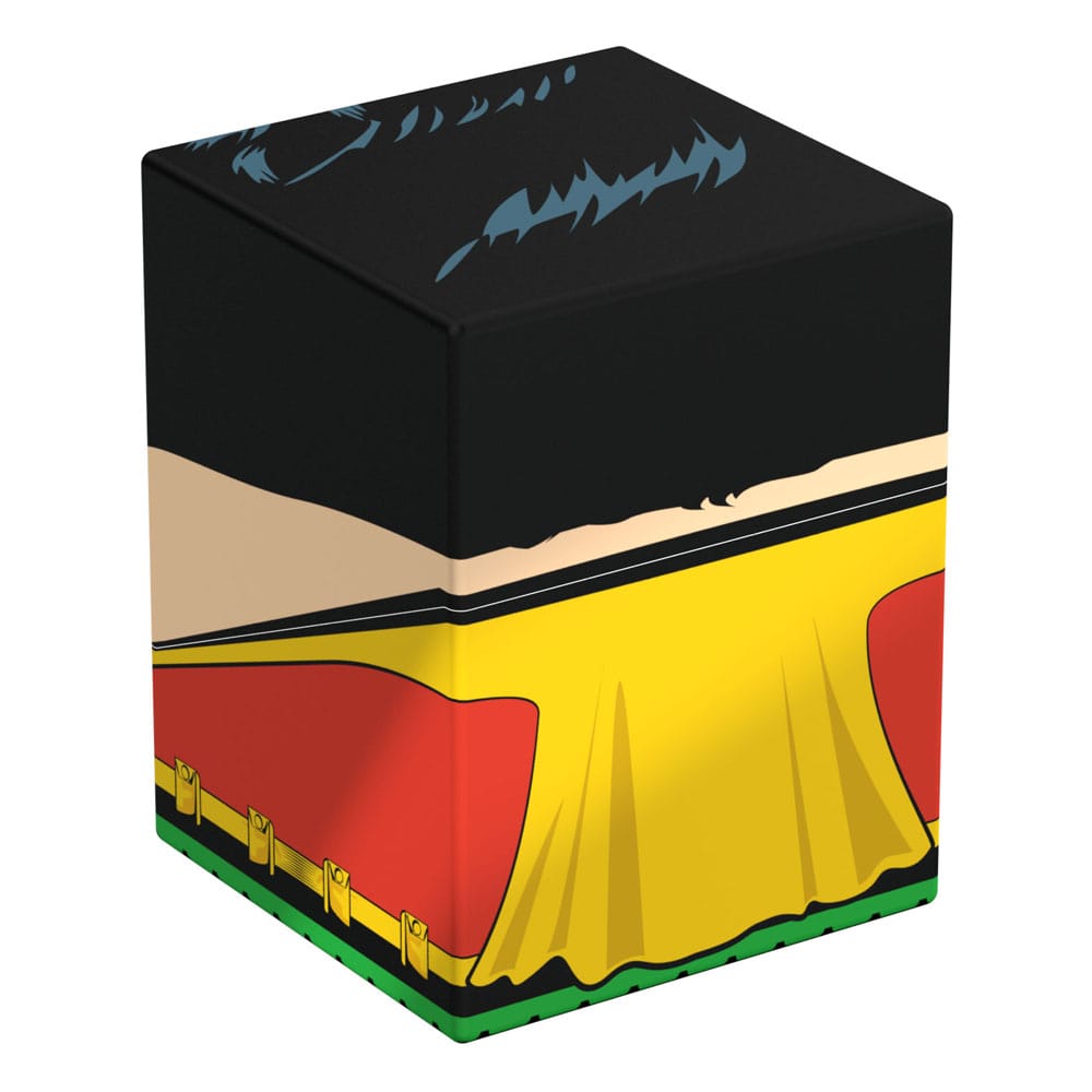 Gros plan sur le design Robin et le logo Batman sur le Squaroe