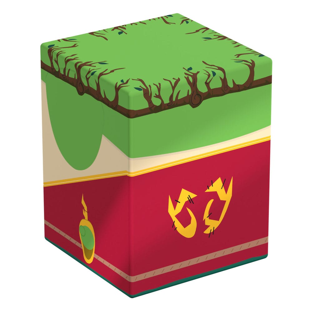 Squaroe ouverte montrant l'espace de rangement pour cartes