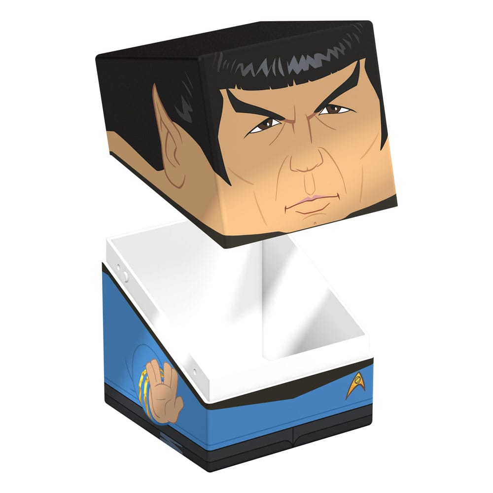 Squaroe Spock inséré dans un Collectors Case