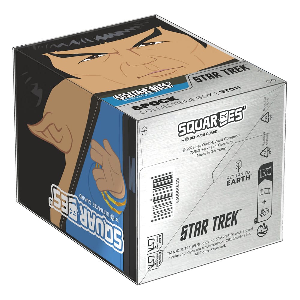 Emballage du Squaroe Spock Star Trek