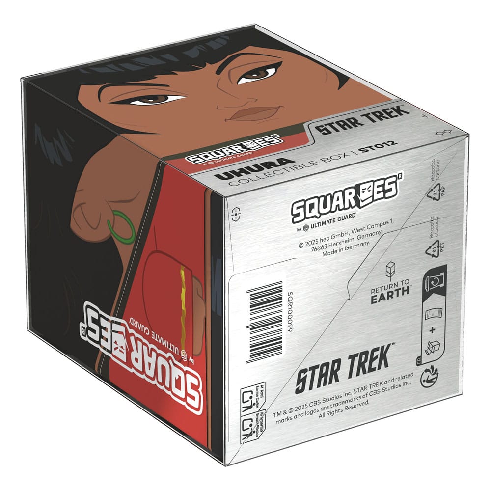 Boîte de collection Squaroes Uhura pour fans de Star Trek
